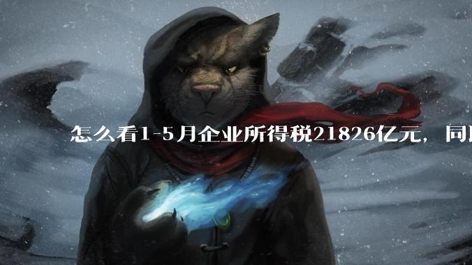 怎么看1-5月企业所得税21826亿元，同比下降2.5%；个人所得税6572亿元，同比增长8.2%?