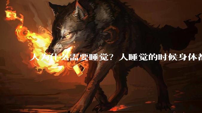 人为什么需要睡觉？人睡觉的时候身体都在做什么？