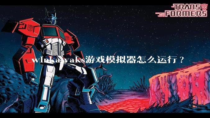 winkawaks游戏模拟器怎么运行?