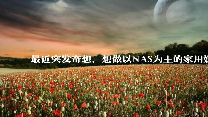 最近突发奇想，想做以NAS为主的家用媒体中心。下面是我做的一个草图，各位大神看看可行吗？